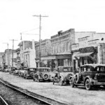 This 1928 photograph depicts the Boulevard Theater, which was refurbished by Warner Bros. in 1937. It is the second building from the right. Photo courtesy of Brookline Connection.