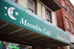 Owner Luciano Defelice opened Moonlite Cafe on Brookline Boulevard in 1997. Photo by Seth Culp-Ressler.